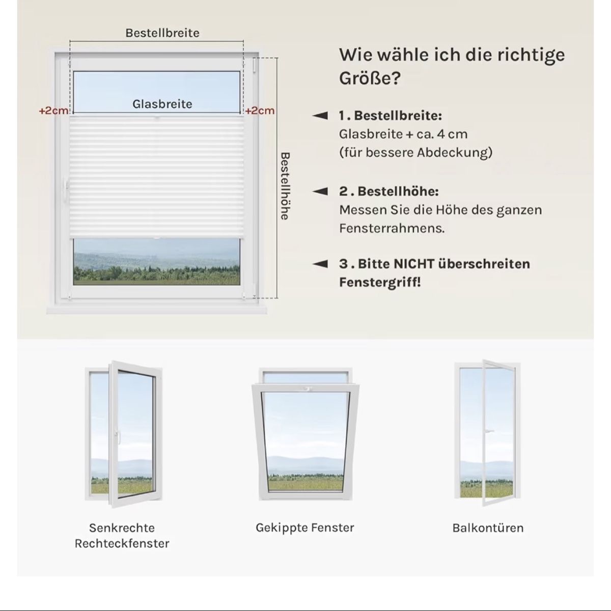 Marquises: 4 Plissee 50x130cm – Neuf (Voir description) à Thun par yump