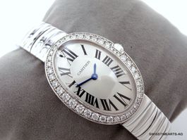 CARTIER BAIGNOIRE 18K & DIAMANTEN 3065 LUXUS DAMENUHR