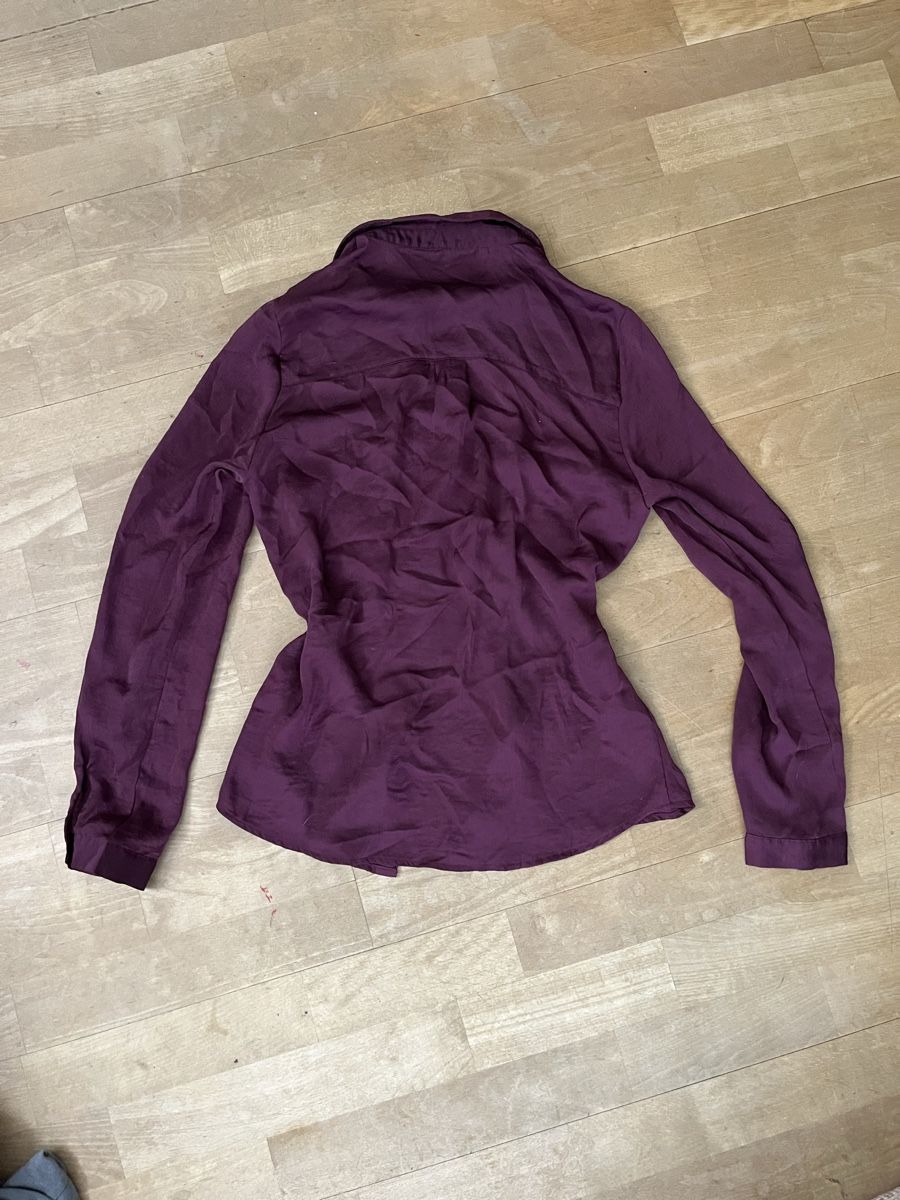 Tally Weijl Camicette: Lila/weinrote Bluse, Gr. M – Usato da Stäfa venduto da jo1735 4