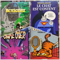 Comics auf französisch 4Stk Garfield | Game Over etc