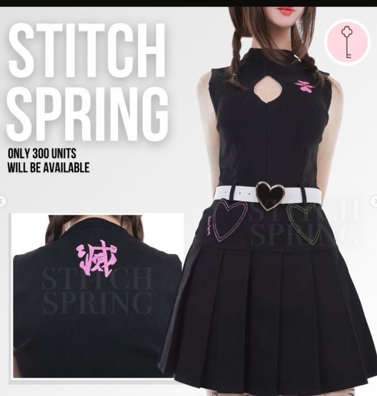 Vestiti: Stitch Spring - Demon Slayer Kleid (XL) – Nuovo e nell'imballaggio originale da Beromünster venduto da Esperanza2