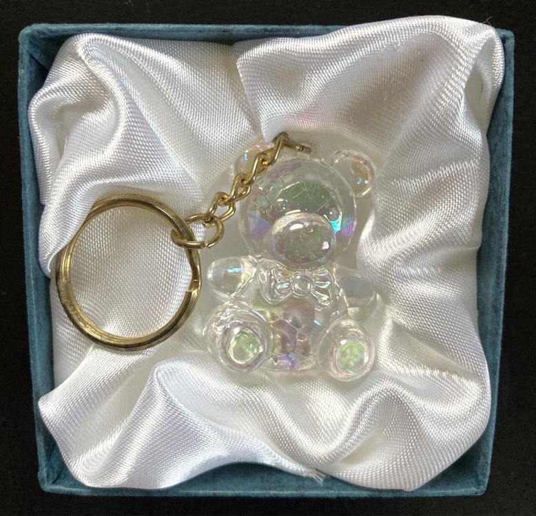 Porte-clés Nounours En Peluche - Lot De 4 Ours Doux Miniatures 11 Cm - Pendentifs Mignons Pour Sac à Dos, Sac à Main, Cadeaux D'anniversaire Et Fêtes