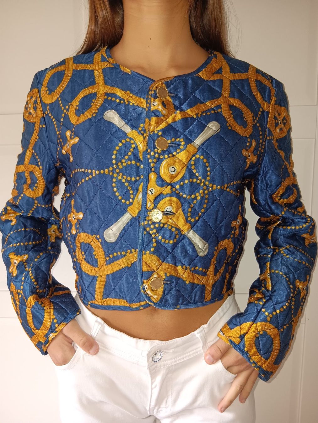 Moschino Giacche: MOSCHINO CHEAP AND CHIC Veste / Jacke taille / Grosse S – Usato da Cossonay-Ville venduto da Les_1001_perles