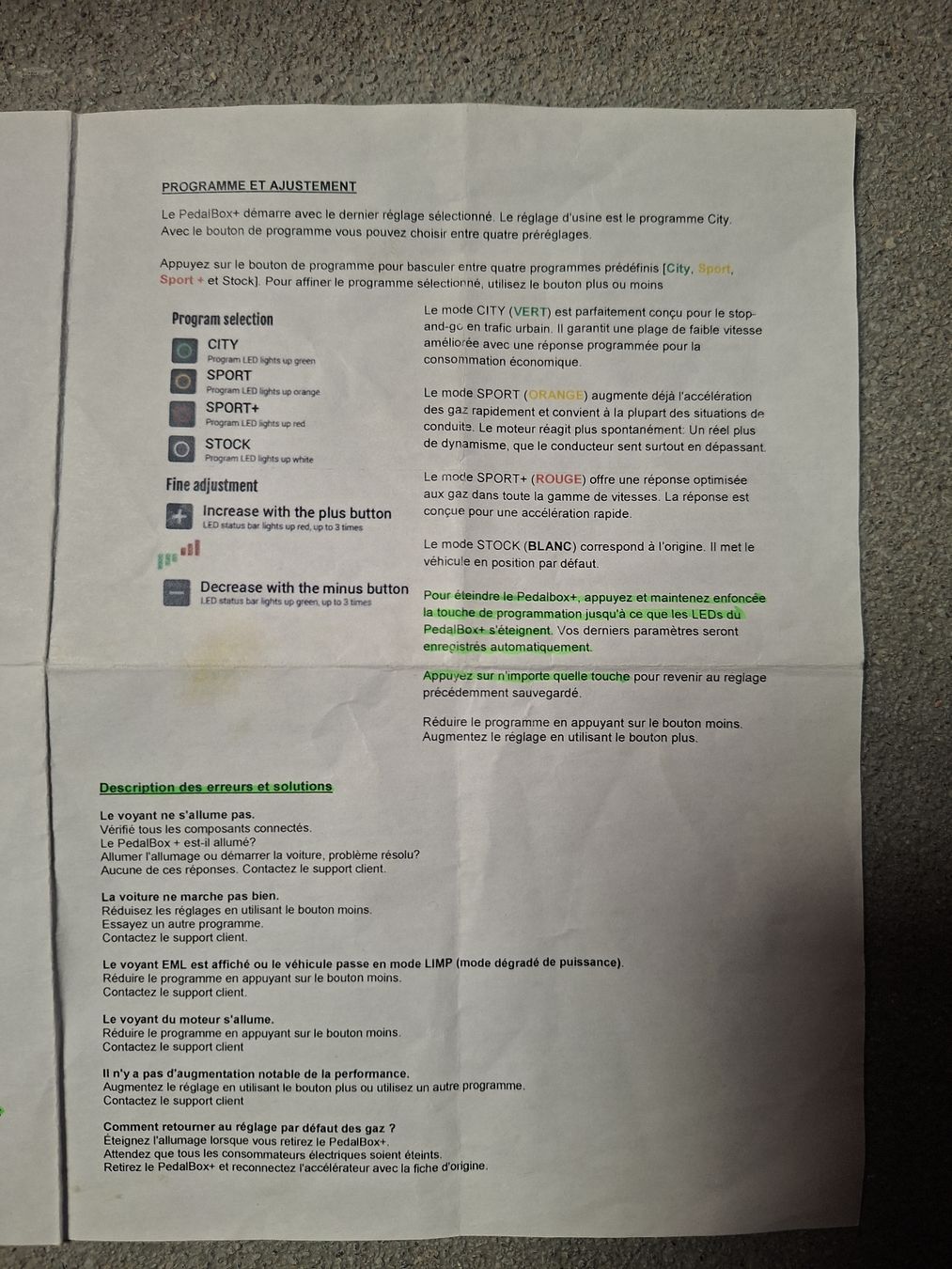 Tutti pezzi di ricambio auto: Pedalbox+ pour une meilleure réactivité – Nuovo (secondo la descrizione) da Enney venduto da ACAD_0824 3