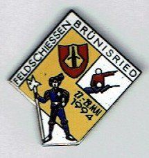 Placchette & Badge: Feldschiessen Brünisried 1994 – Usato da Hinterkappelen venduto da Schampus