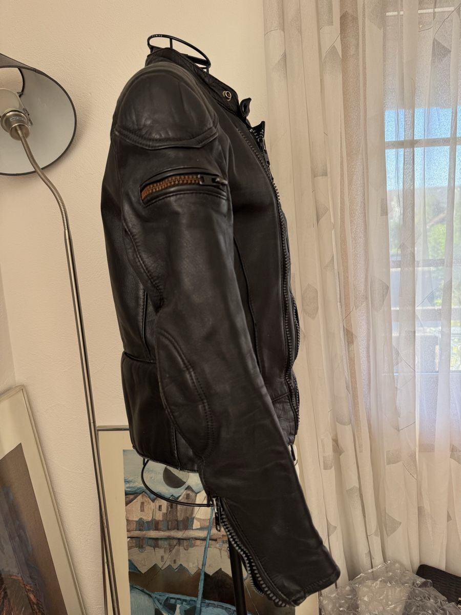 Vestes: Lederjacke Motorradjacke – D'occasion à Obfelden par cesarina10 5