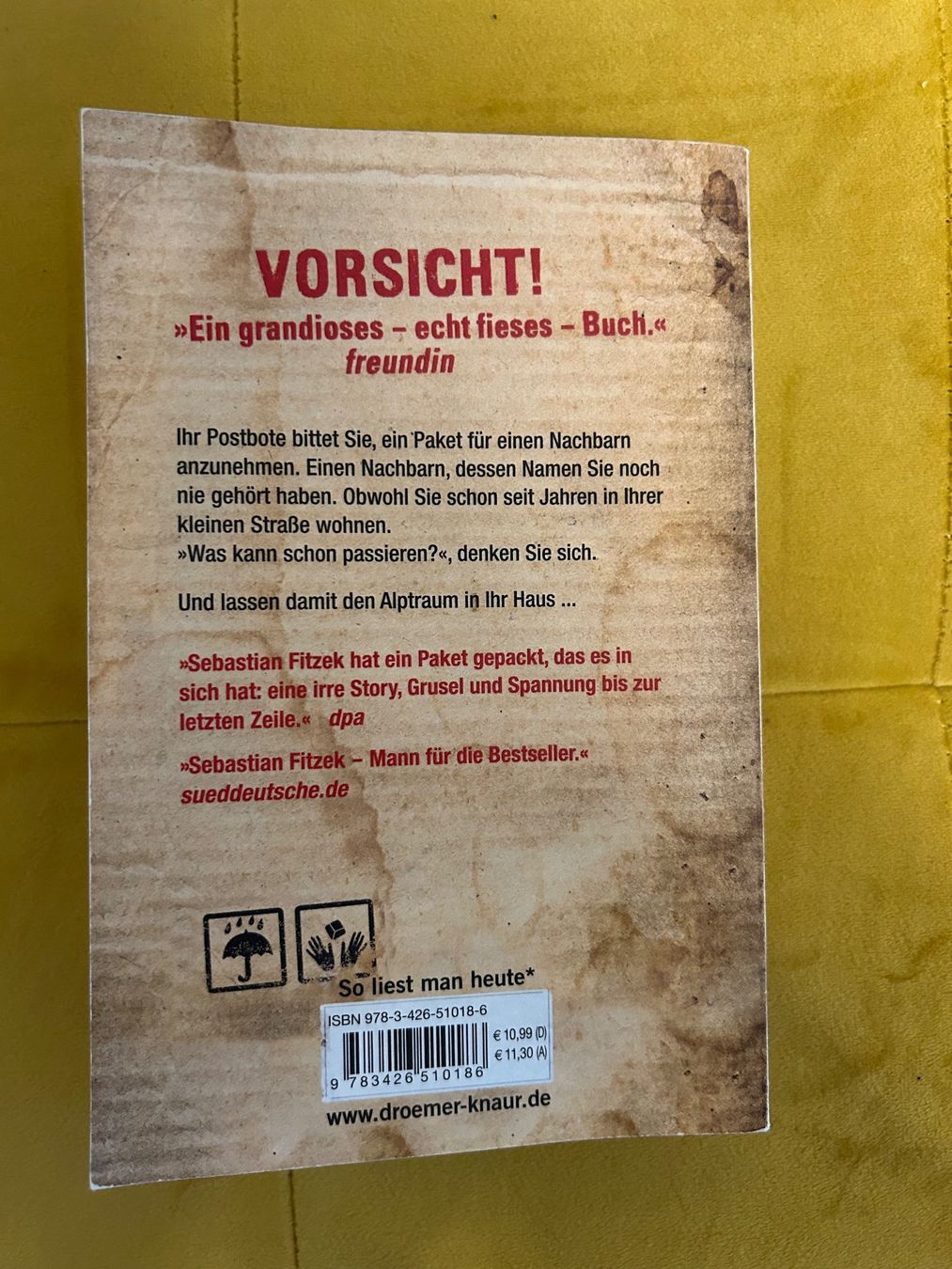 Libri: Das Paket Fitzek – Usato da Leuzigen venduto da Zoey2014 1