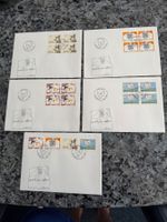 5 Ersttagsbriefe Fürstentum Liechtenstein ( 24 )