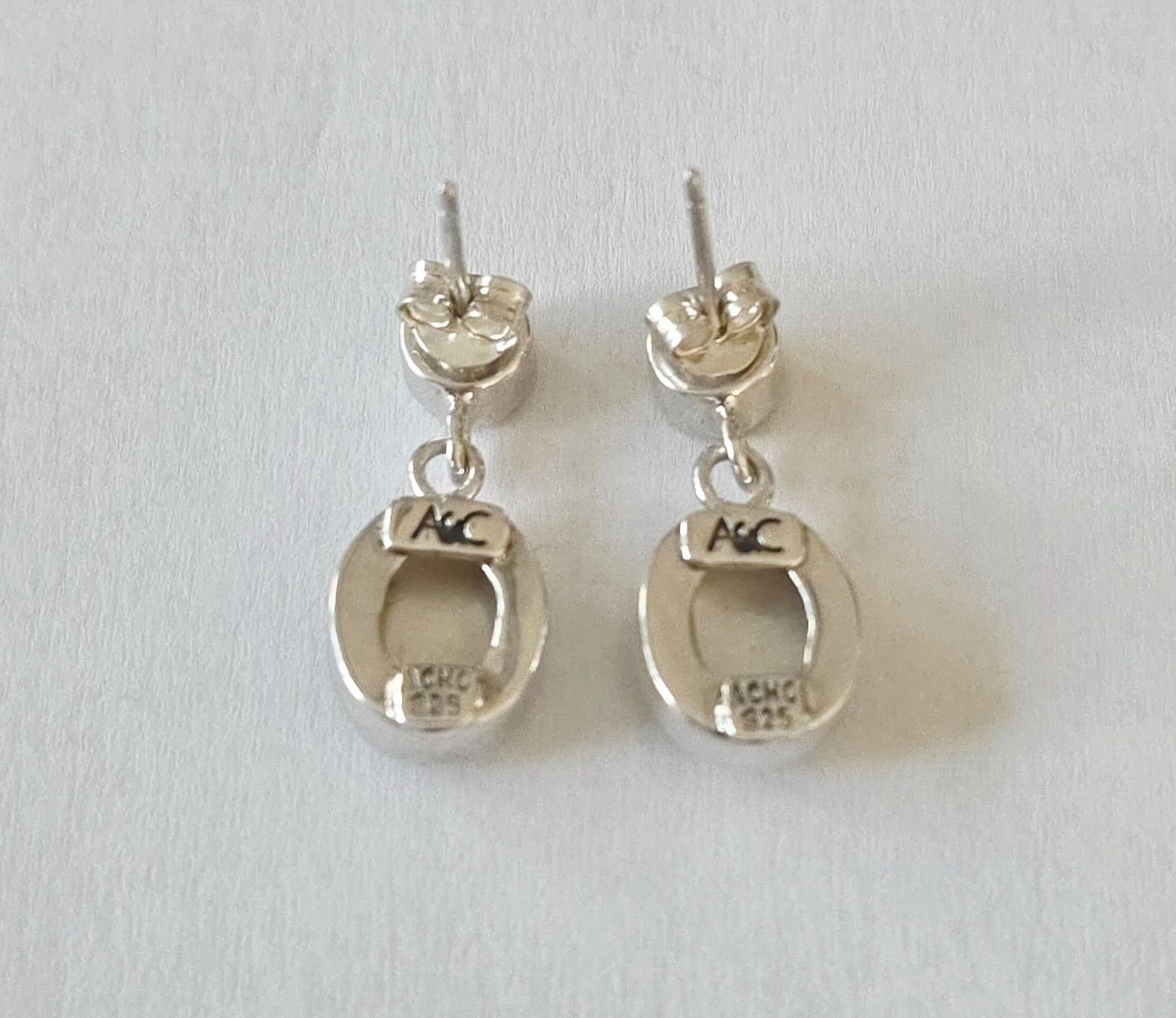 Orecchini pendenti & Orecchini a lobo: Edle Silber 925 Ohrstecker - A&C Oslo -Neu – Nuovo e nell'imballaggio originale da Uetikon am See venduto da Coralreef 3