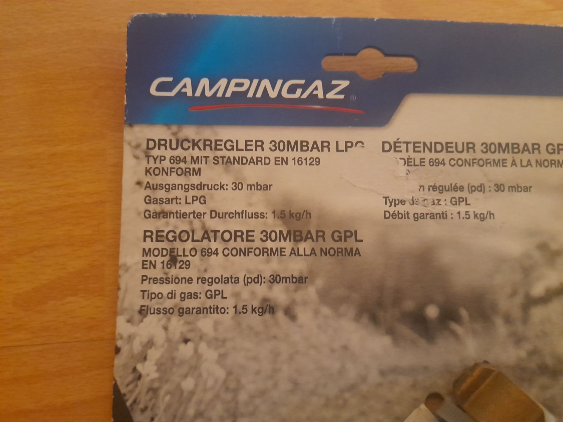 Unità & Adattatore: Campingaz Druckregler 30mbar LPG – Nuovo e nell'imballaggio originale da Lustmühle venduto da chevi03 2