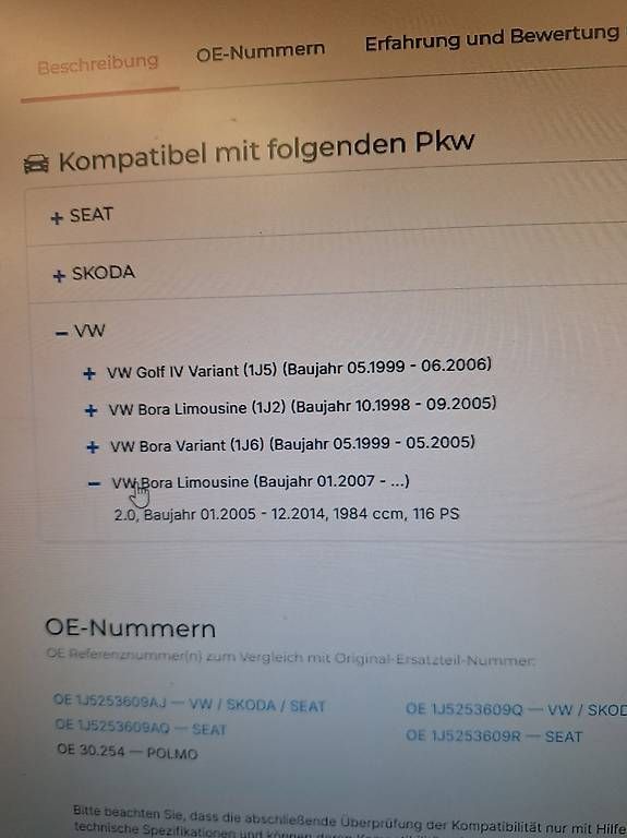 Sistemi di scarico: Endschalldämpfer Seat VW Skoda  – Usato da Ried ( Muotathal ) venduto da Balz2 4
