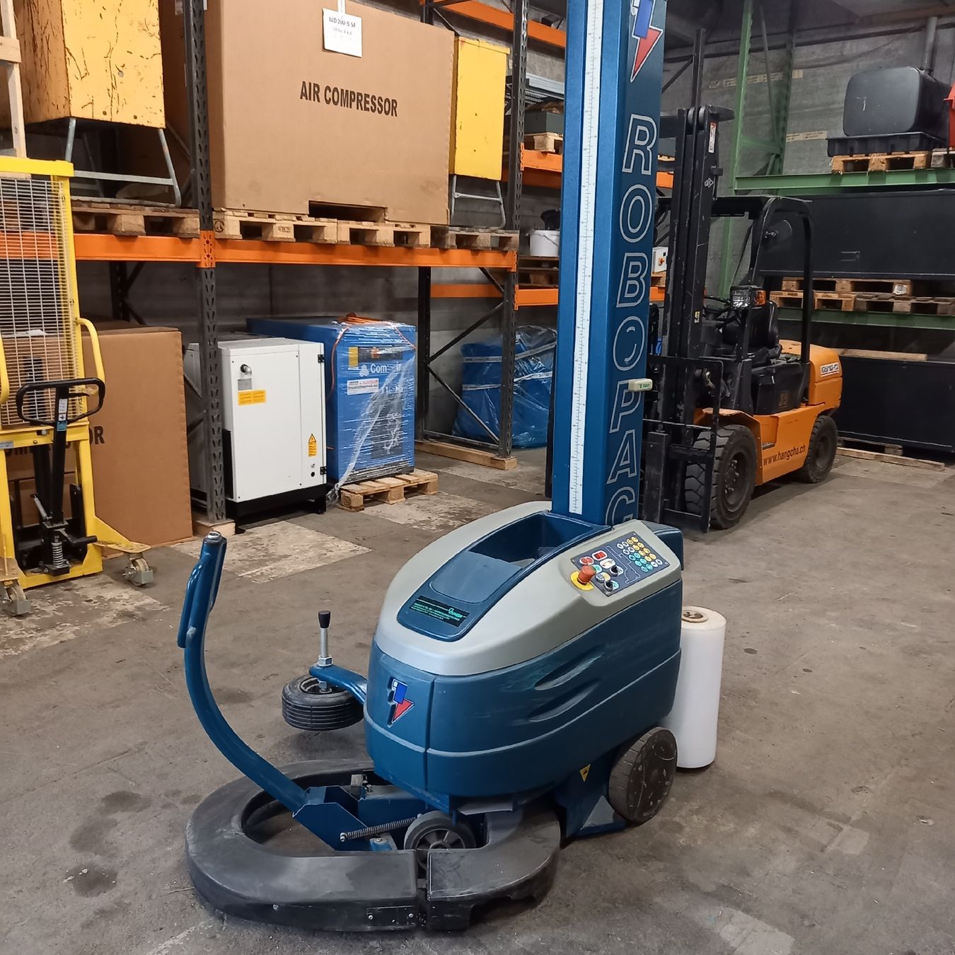 Tutte le macchine: Palettenwickler Robopac – Usato da Effingen venduto da Plastic