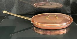 Kupferpfanne m. Deckel, STÖCKLI NETSTAL