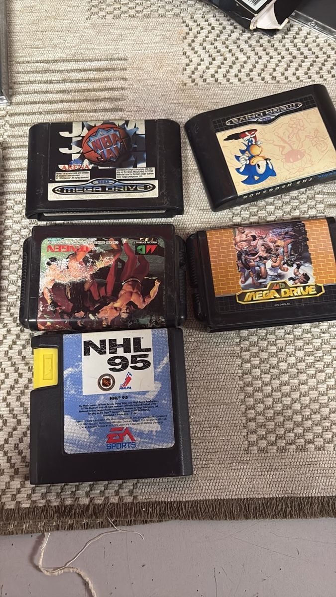 Sega Spiele: Jeux SEGA mega drive – Gebraucht aus Genève von Videdress22