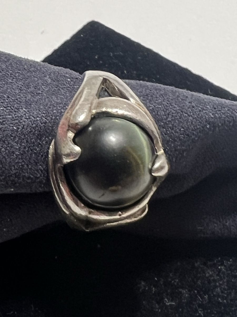 Anelli: Bague en argent avec 7 pierres interchangeables – Usato da St-Pierre-Clages venduto da ste_xk6p 7