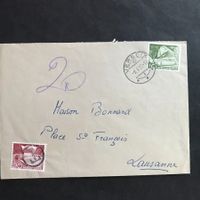 NP Brief aus VERSOIX mit T-Entwertung Zst 301A