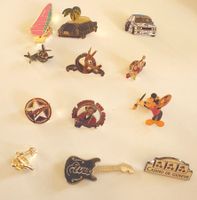 Lot d'anciens Pins/Pin's de collection divers et variés