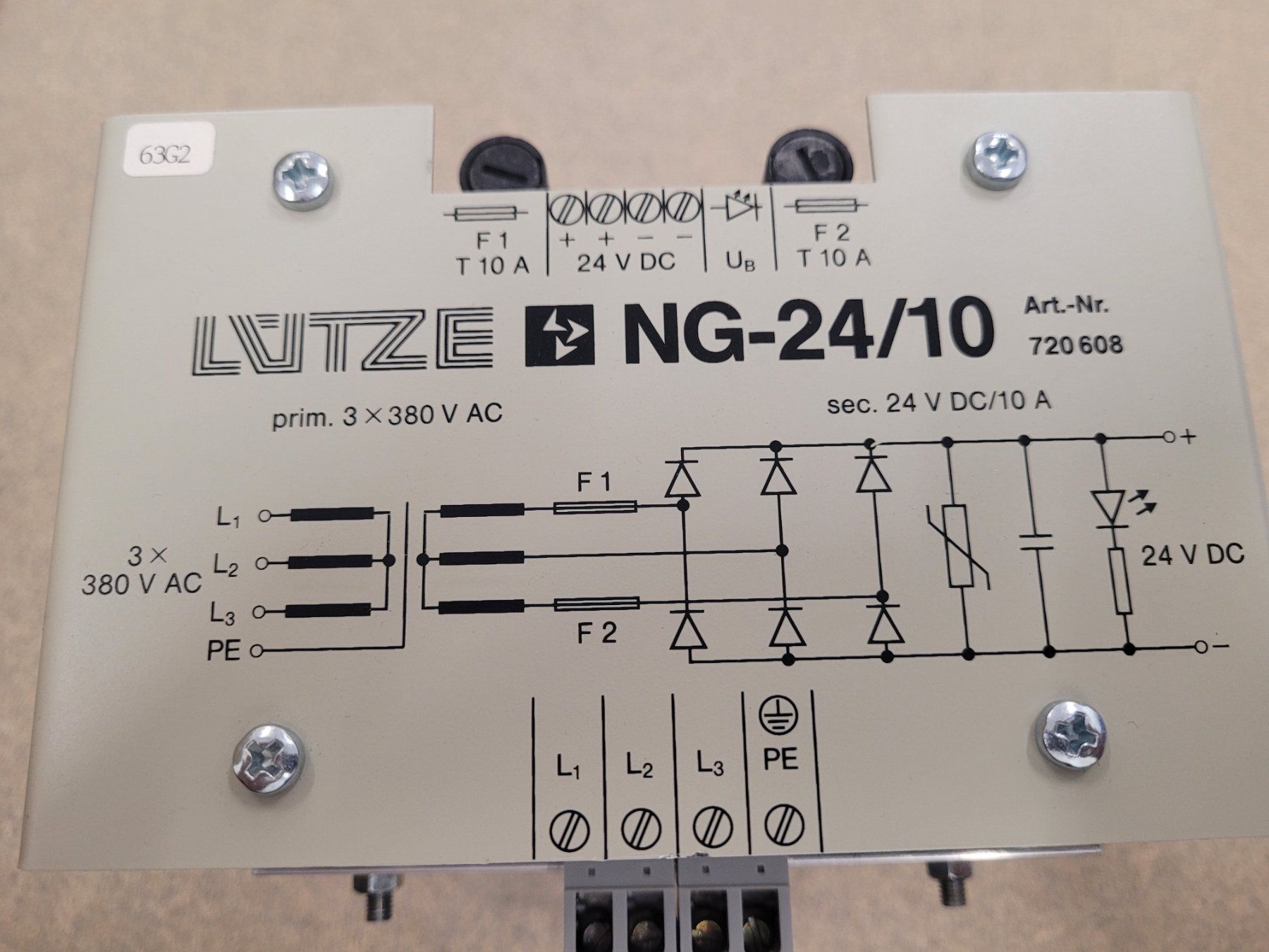 Elektronikbauteile: Lütze Travo / NG-24/10 – Gebraucht aus Vitznau von Night-Fire 2