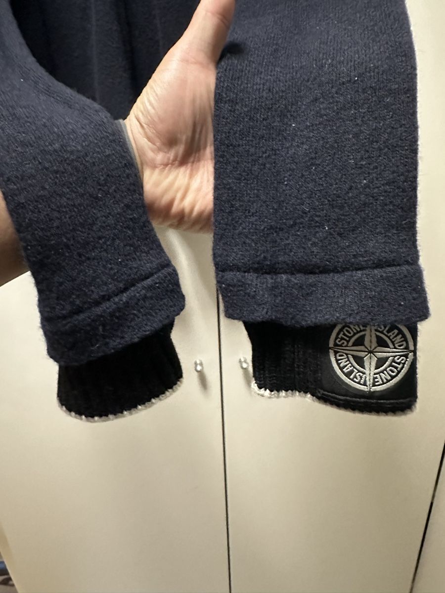 Stone Island Maglioni & Felpe: Stone Island Wool Knit Jumper - Size Medium - Navy – Usato da Muri b. Bern venduto da nap_br62 1