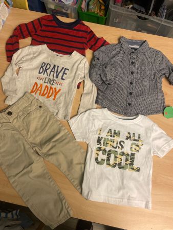 Cooles REBEL Kleiderpaket Gr.80/86