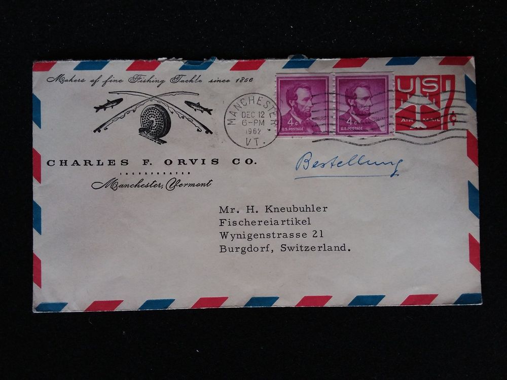 Brief Couvert aus Amerika 1962 Mischfrankatur Kaufen auf Ricardo