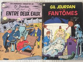 Lot 2 BD Gil Jourdan Entre deux eaux et les Fantomes