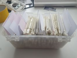 Kabelkennzeichnung Bezeichnungsstab X134567890 1.5mm²