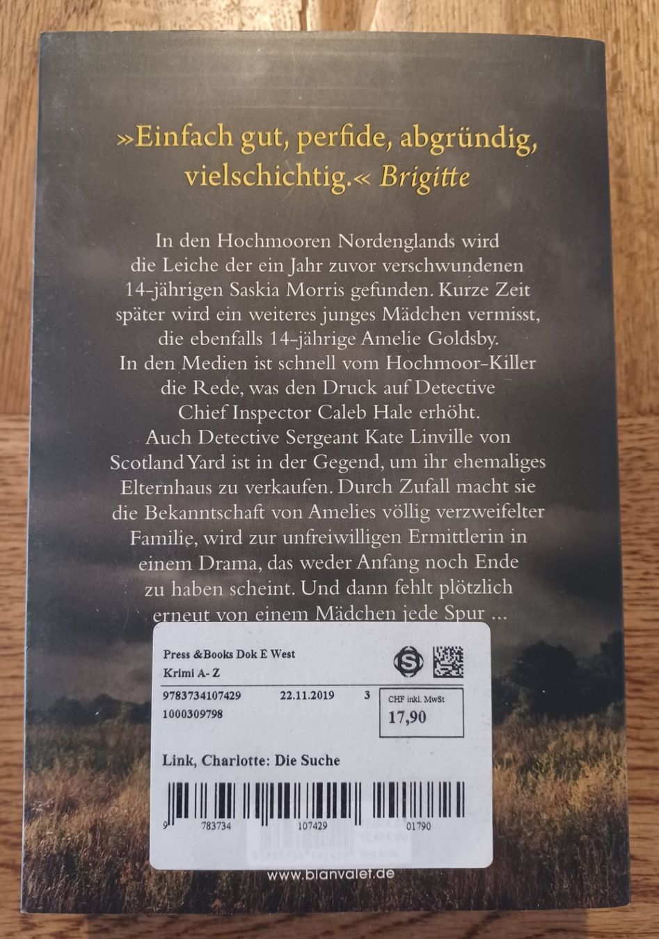 Libri: Die Suche von Charlotte Link – Usato da Egerkingen venduto da John001 1