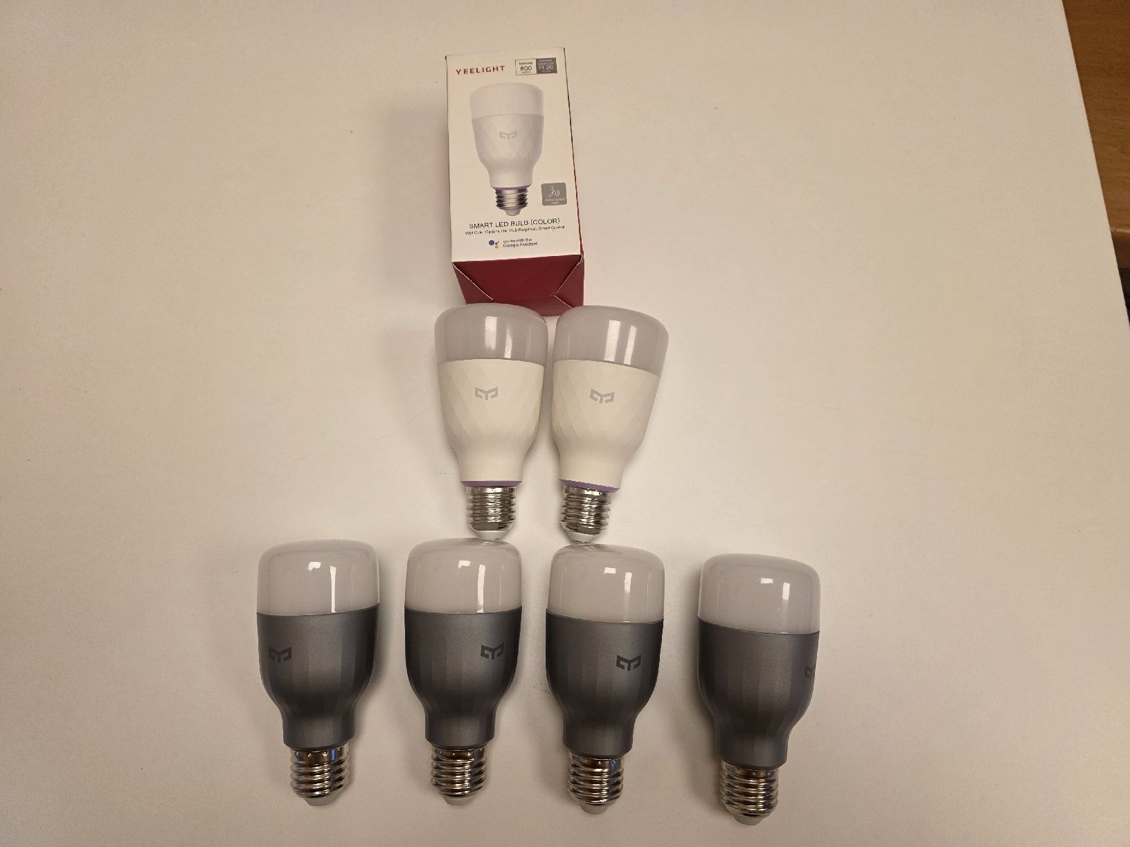 Smart Lampen: 6x Yeelight Smart LED Bulb E27 – Gebraucht aus Erlinsbach von Smithie