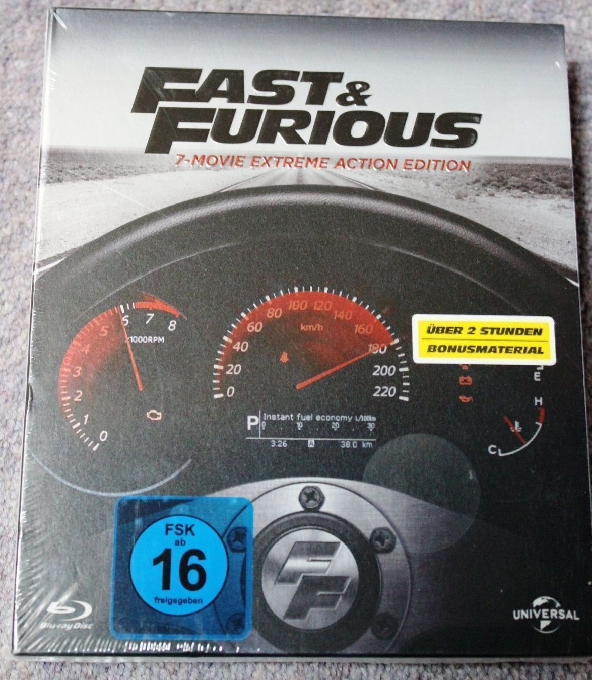 Tutti i DVDs: Fast & Furious 1-7 (7 Blu-Rays) originalverpackt – Nuovo e nell'imballaggio originale da Tübach venduto da JamesStone