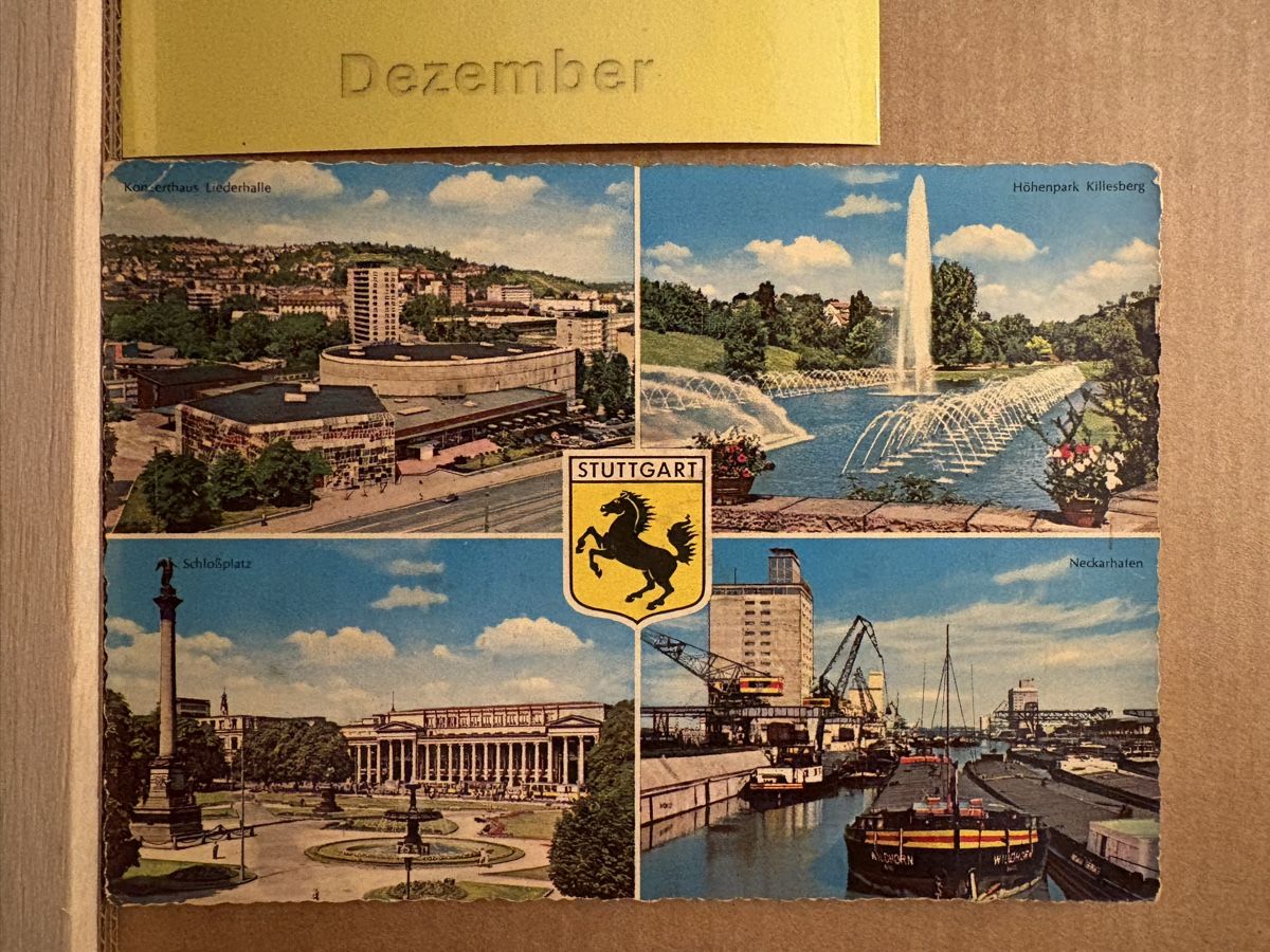 Cartoline postali: AK von Stuttgard 1966 – Usato da Rümlang venduto da Kartenpost1
