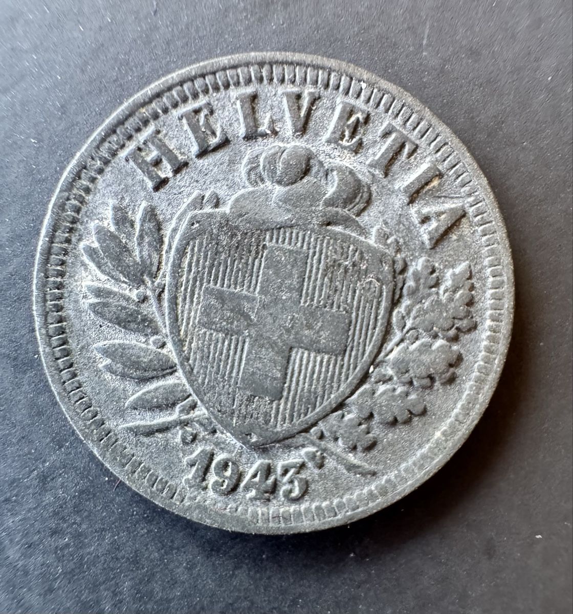 Tutti le monete: 2 Rappen 1943 – Usato da Meilen venduto da coins4sale