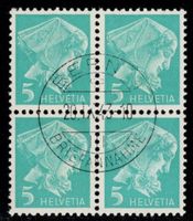 Portofreiheit Viererblock-Serie SBK-Nr. 14By-15By-16By