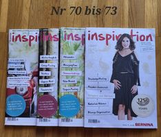 Kreativmagazin Inspiration Nr. 70-73 guter Zustand