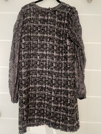 Kleid Dolce Gabbana Grau Gr IT44