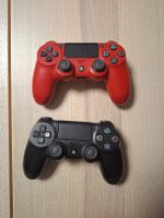 Manette Sony PlayStation 4 DualShock 4 rouge et noire