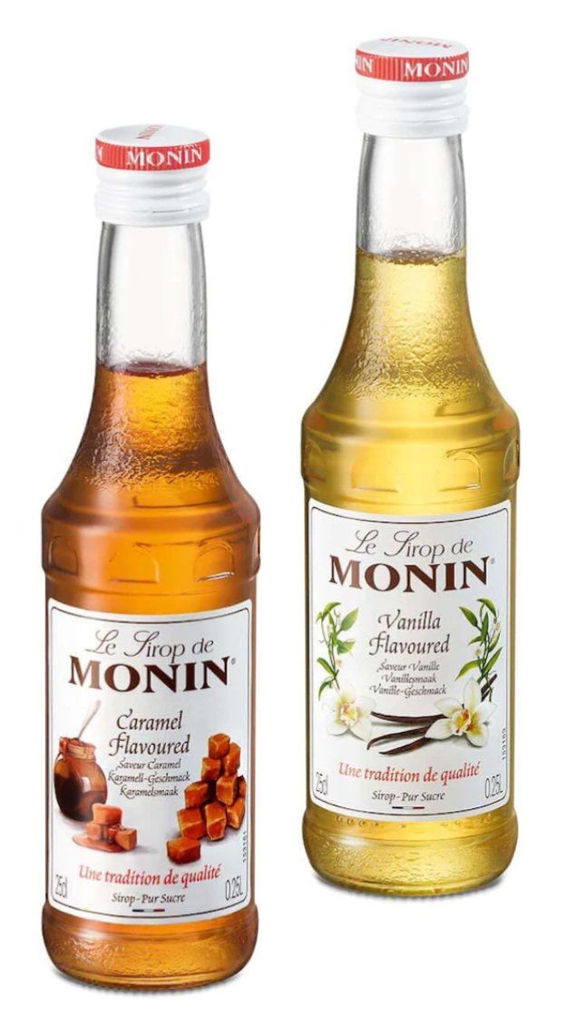 Cibi & Specialità: MONIN-Sirup-Set - Vanille + Karamell ... – Nuovo e nell'imballaggio originale da Chur venduto da Papageibarsch77