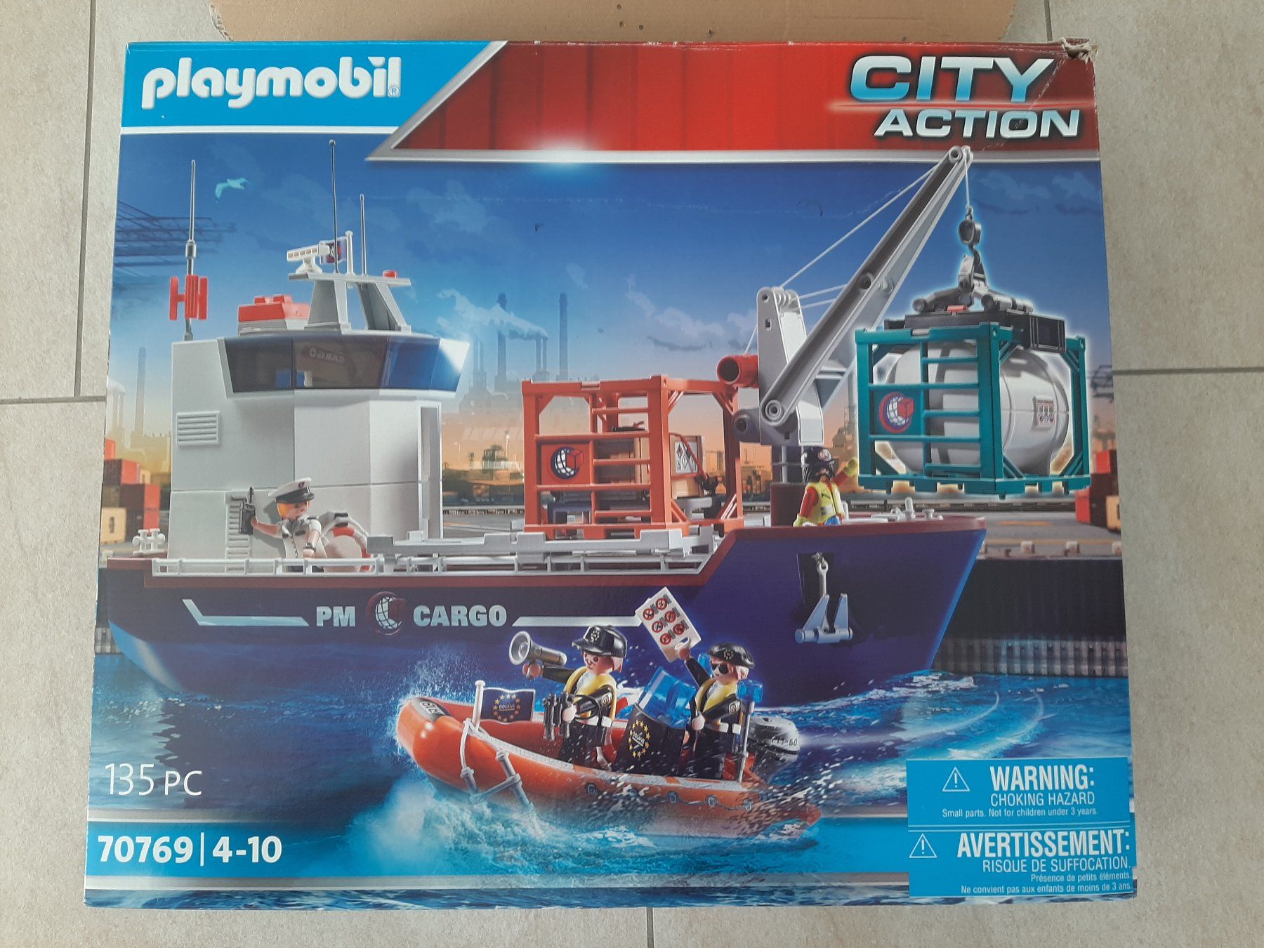 Playmobil Spielzeuge: Playmobil City Action Frachtschiff 70769, Top Zustand – Gebraucht aus Basadingen von Lailani