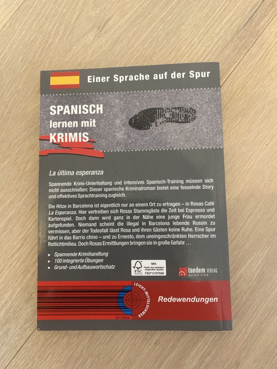 Libri: Spanisch lernen mit Krimis – Nuovo (secondo la descrizione) da Flaach venduto da cel_9xz7 2