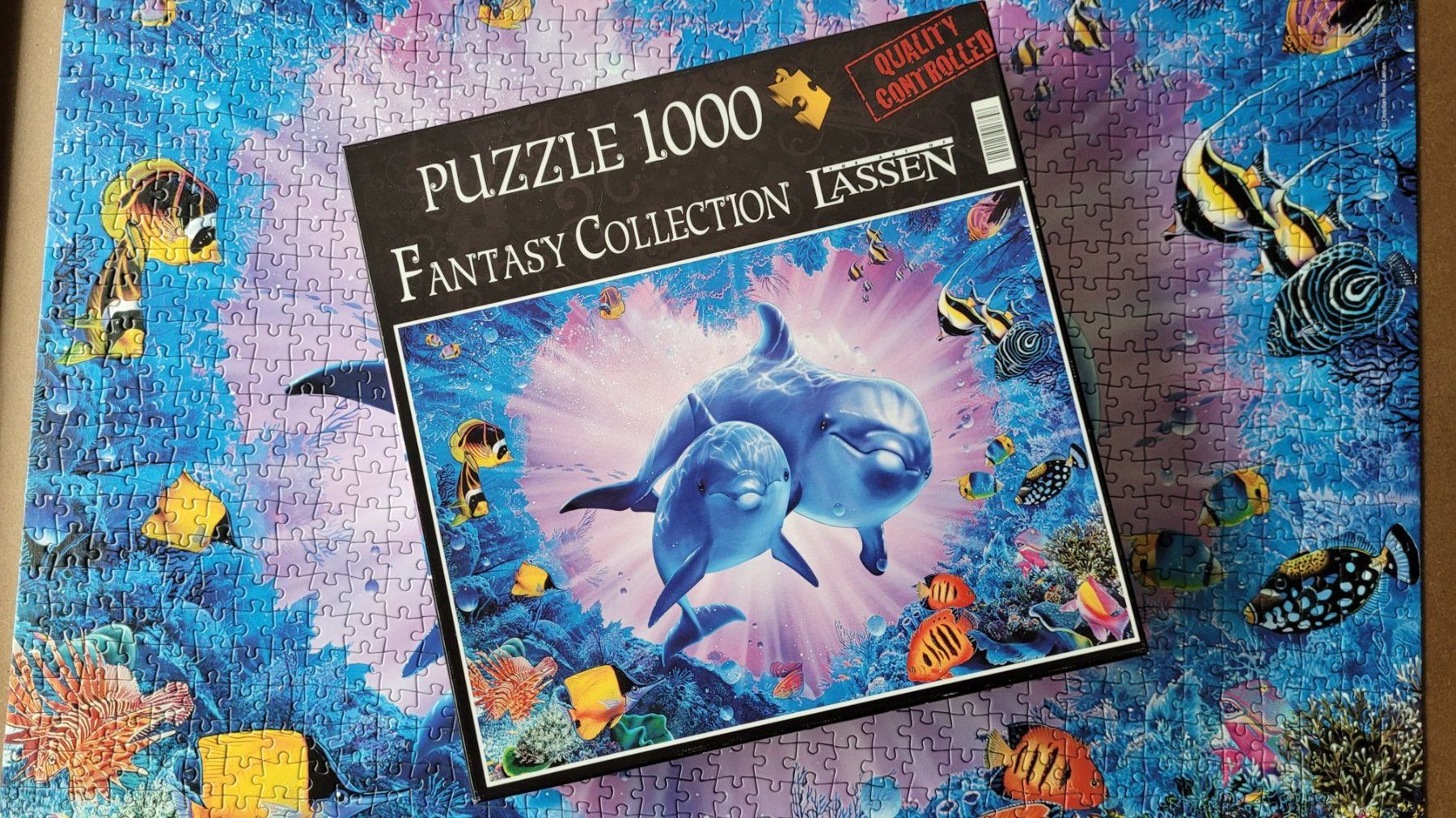 Puzzle: Delfin- Puzzle 1000 Teile – Usato da Gossau SG venduto da Urscmitt 2