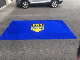 Original FDJ Flagge der DDR GROSS!!