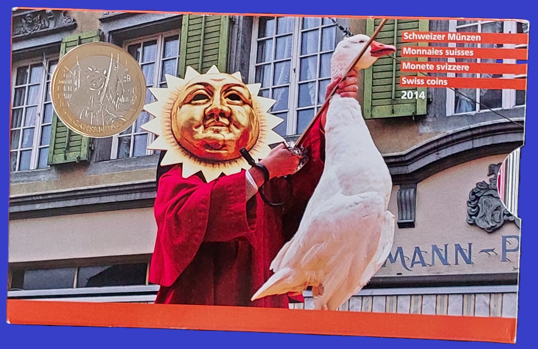 Tutti le monete: Münzsatz Schweiz 2014 stgl. – Nuovo (secondo la descrizione) da Arch venduto da coinsandmore