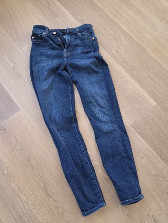 7 For All Mankind Aubrey High Waist Skinny Jeans, Gr. 26