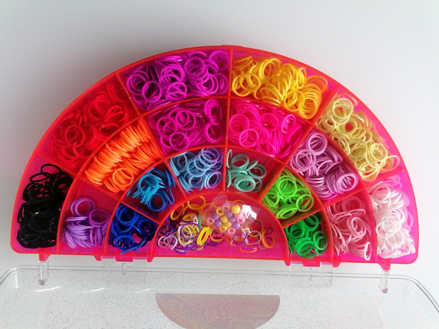 Kit bricolage: Ca. 80% vollständig: LOOPS Mega-Rainbow Box – Usato da Uster venduto da Smilla07 2
