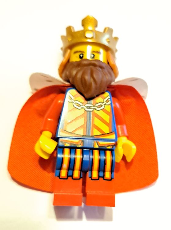 LEGO Figur König Mittelalter Ritter Minifigur, col195 (Gebraucht) in ...