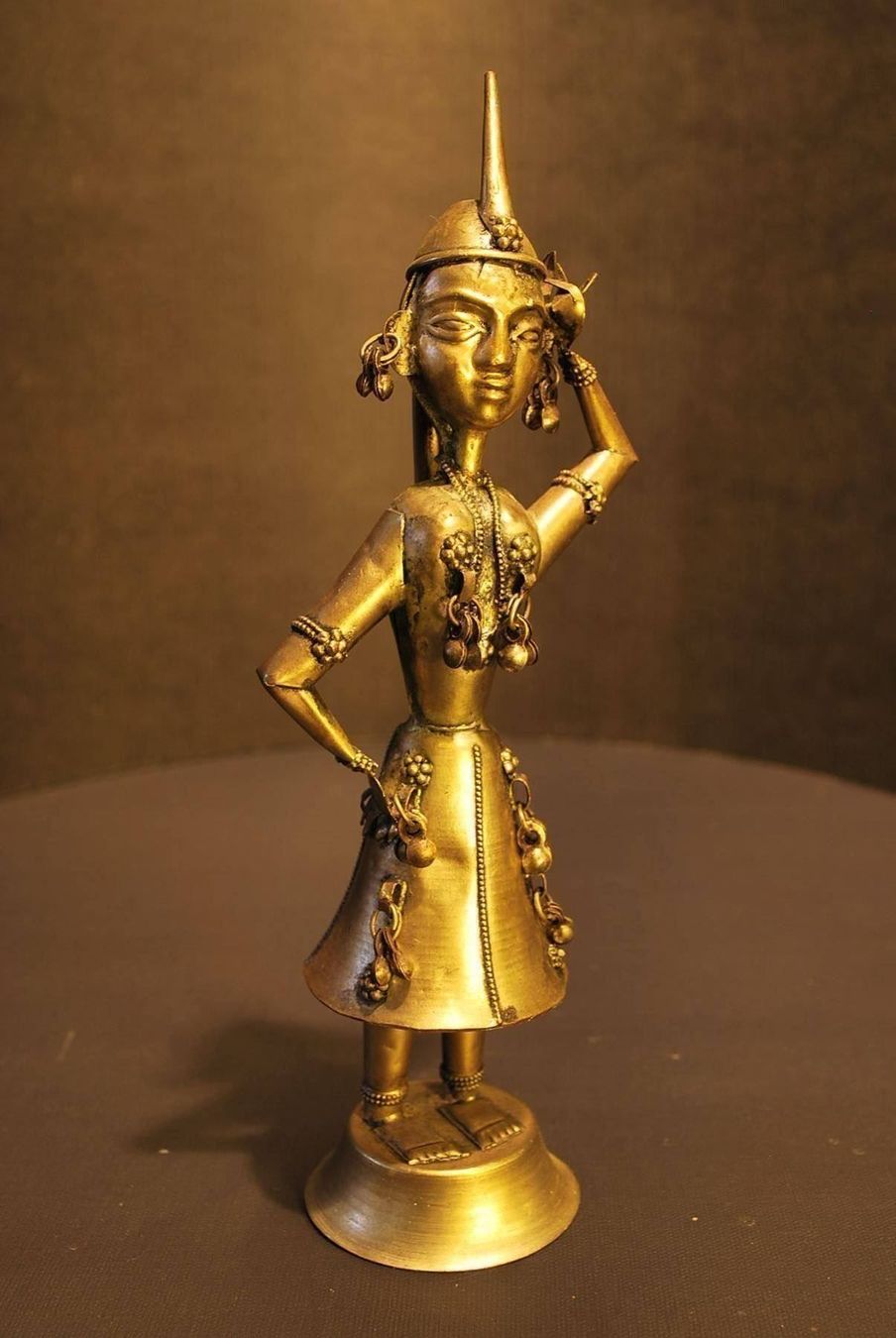 Statuette: 6 METALL ASIATISCHE FIGÜREN – Usato da Schaffhausen venduto da vintageville 7