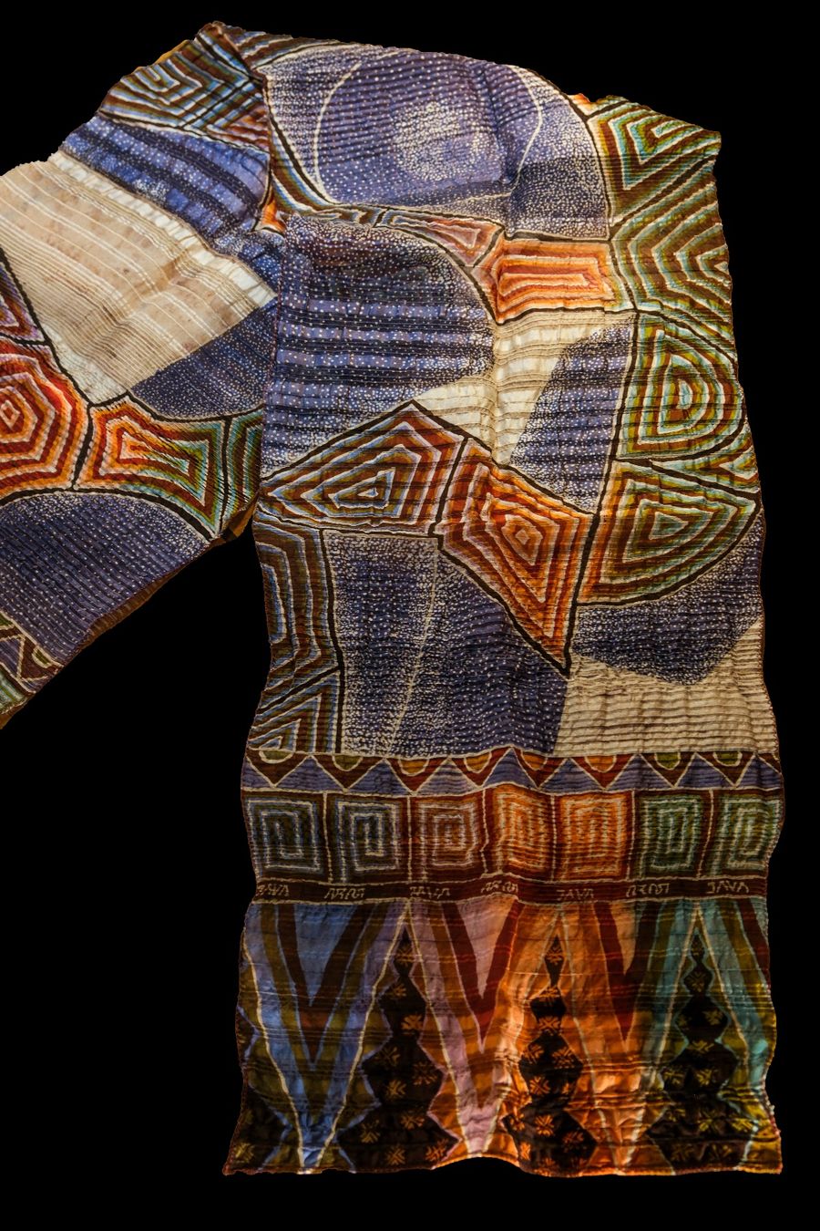 Tessuti: Batik Tulis auf strukturierter Seide  – Nuovo (secondo la descrizione) da Romanshorn venduto da ras_b6lp 1