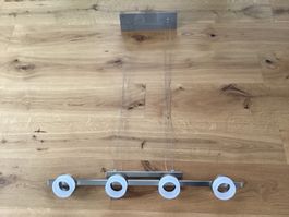 LED Ring Esszimmertischbeleuchtung Chromstahl neuwertig