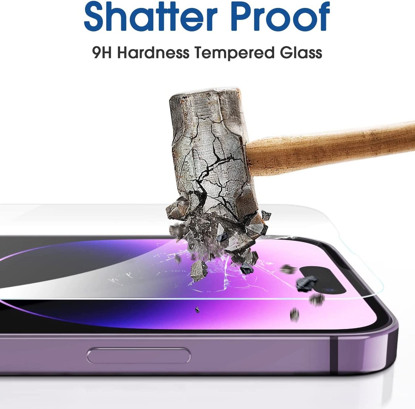 Cover & Protezioni schermo: iPhone 14 pro  - 3 protections écran en Verres Trempé – Nuovo e nell'imballaggio originale da Morges venduto da DigiAC 4