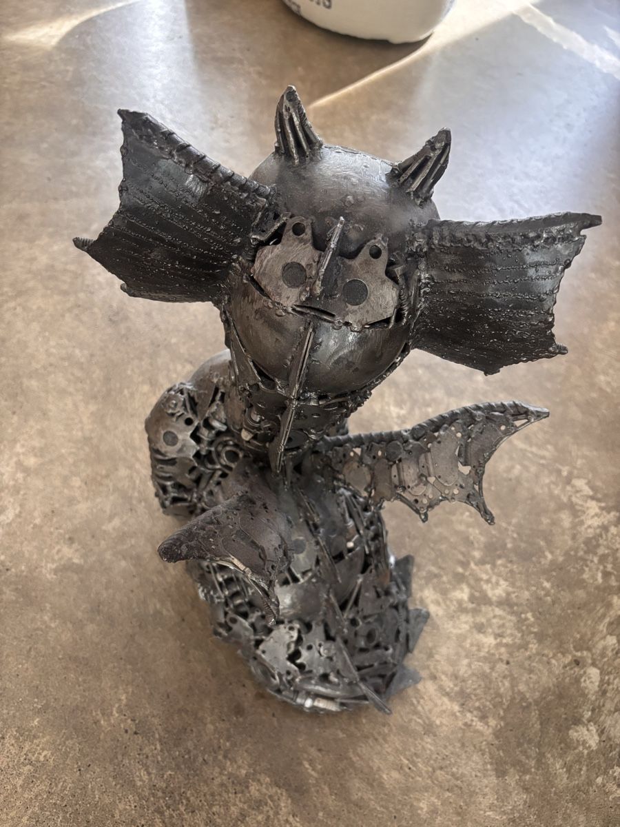 Skulpturen & Statuen: Skulptur Drache Metal – Neu (gemäss Beschreibung) aus Anglikon von Zwergli_92 2